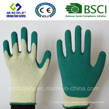 Latex Rubber Gloves, Sandy Finish Safety Work Gloves (SL-R503)